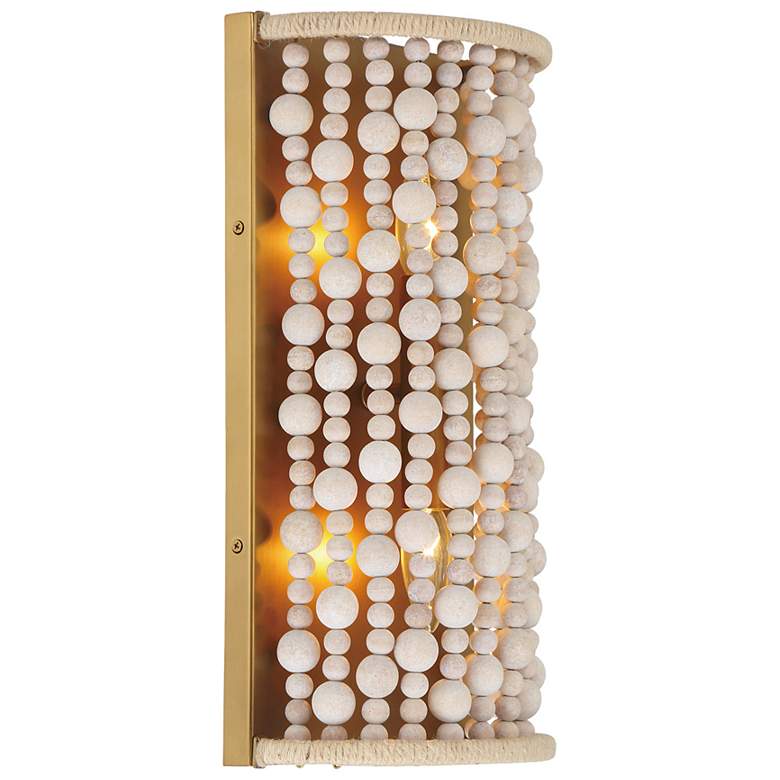 Image 5 Minka Lavery Horsmore 2-Light 8.5-in Legacy Brass Indoor Wall Sconce more views
