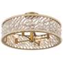 5_Minka Lavery Horsmore 4-Light 20.25-in Brass Semi-Flush more views