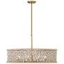 Thumbnail3 of Minka-Lavery Horsmore 8-Light 29.5-in Legacy Brass Indoor Pendant more views