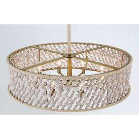 Image5 of Minka-Lavery Horsmore 8-Light 29.5-in Legacy Brass Indoor Pendant more views