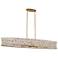 Minka-Lavery Horsmore 8-Light 62.3-in Brass Indoor Island Chandelier