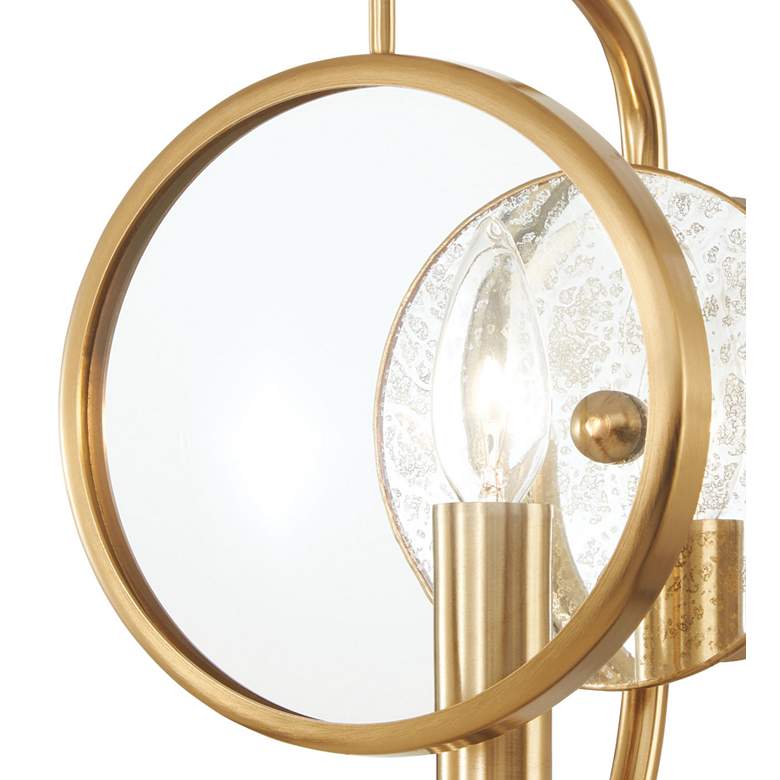 Image 2 Minka Lavery Into Focus 1-Light 7-in Artisan Brass Wall Sconce more views