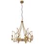 3_Minka Lavery Into Focus 6-Light 29-in Artisan Brass Chandelier more views
