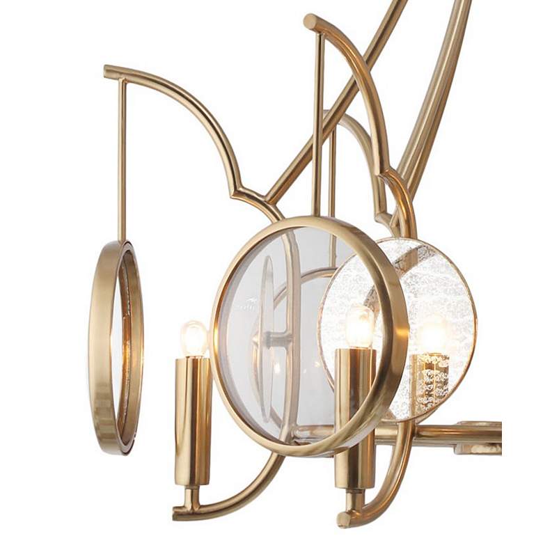 Image 4 Minka Lavery Into Focus 6-Light 29-in Artisan Brass Chandelier more views