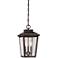 Minka Lavery Irvington Manor 15 1/2" High Bronze Outdoor Hanging Light