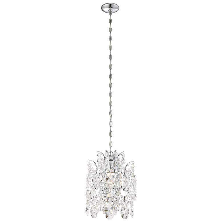Image 1 Minka-Lavery Isabella's Crown 1-Light Chrome Mini Pendant