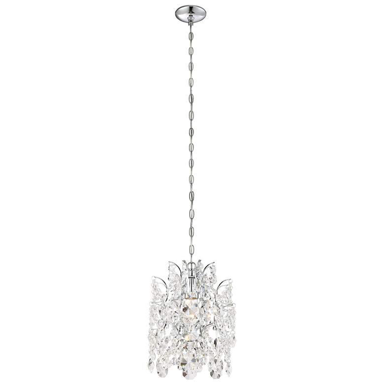 Image 1 Minka-Lavery Isabella&#39;s Crown 1-Light Chrome Mini Pendant