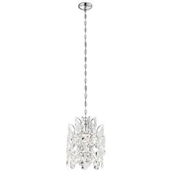 Minka-Lavery Isabella's Crown 1-Light Chrome Mini Pendant