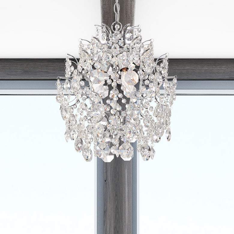 Image 1 Minka-Lavery Isabella's Crown 14" 3-Light Crystal Mini Chandelier