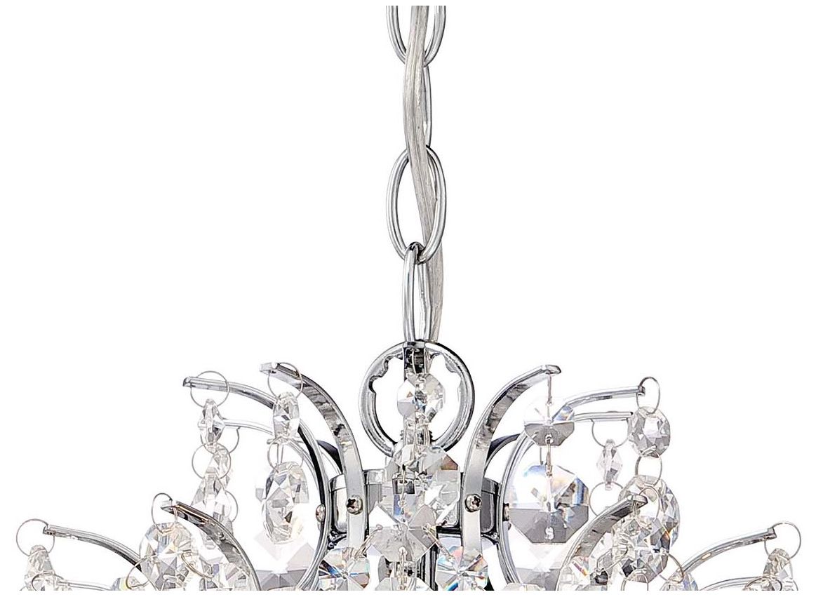 Image 6 Minka-Lavery Isabella's Crown 14" 3-Light Crystal Mini Chandelier more views