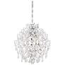 Minka-Lavery Isabella&#39;s Crown 18" Wide Chrome Crystal Chandelier