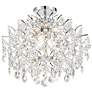 3_Minka-Lavery Isabella's Crown 18" Wide Chrome Crystal Chandelier more views