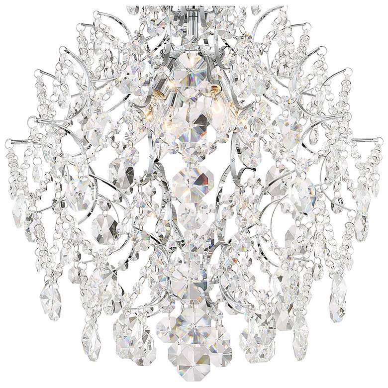 Image 4 Minka-Lavery Isabella's Crown 18" Wide Chrome Crystal Chandelier more views