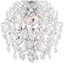 4_Minka-Lavery Isabella's Crown 18" Wide Chrome Crystal Chandelier more views