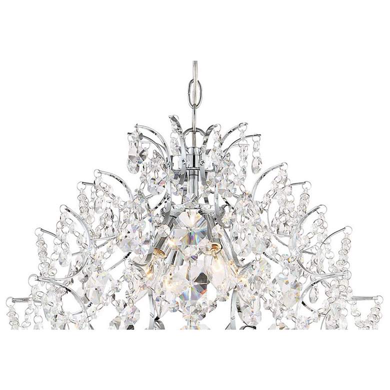 Image 5 Minka-Lavery Isabella's Crown 18" Wide Chrome Crystal Chandelier more views