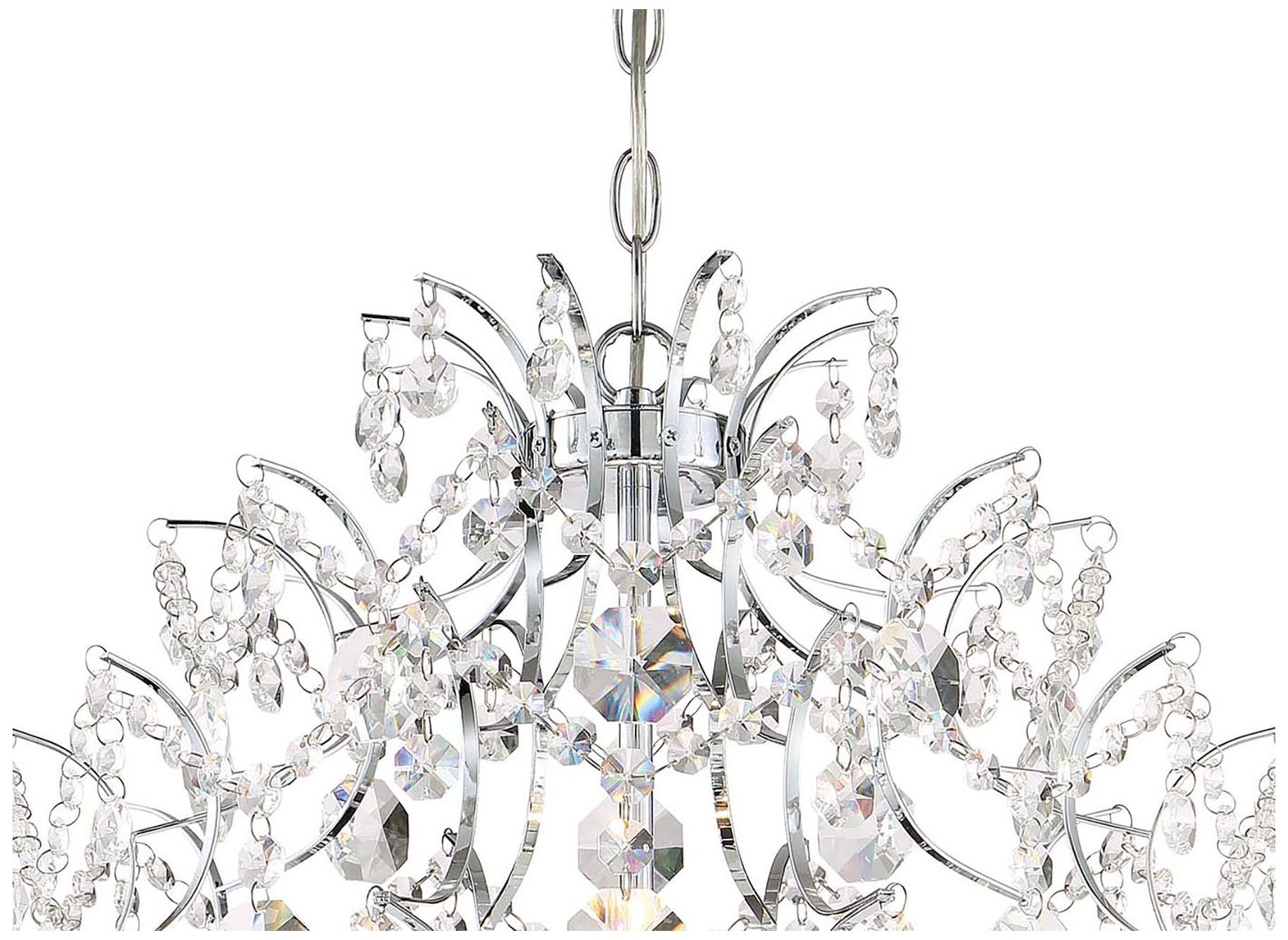 Image 5 Minka-Lavery Isabella's Crown 6-Light Chrome Chandelier more views