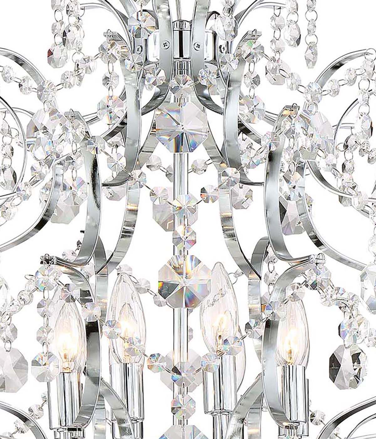 Image 5 Minka-Lavery Isabella's Crown 8-Light Chrome and Crystal Chandelier more views