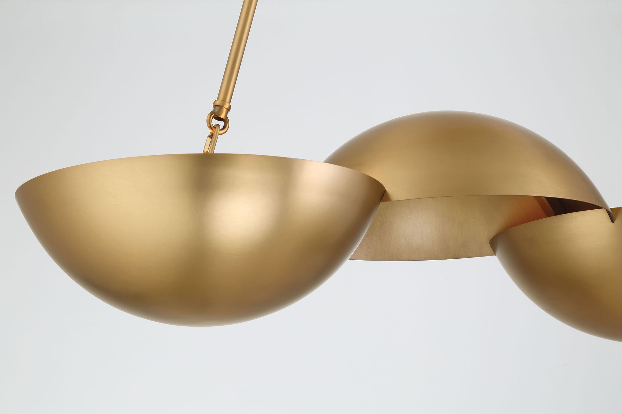 Minka-Lavery Ivy Lane 6-Light 50-in Legacy Brass Linear Chandelier