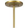 4_Minka-Lavery Key Largo 27 1/4" Brass and Opal Glass Modern Pendant more views
