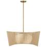 7_Minka-Lavery Key Largo 27 1/4" Brass and Opal Glass Modern Pendant more views