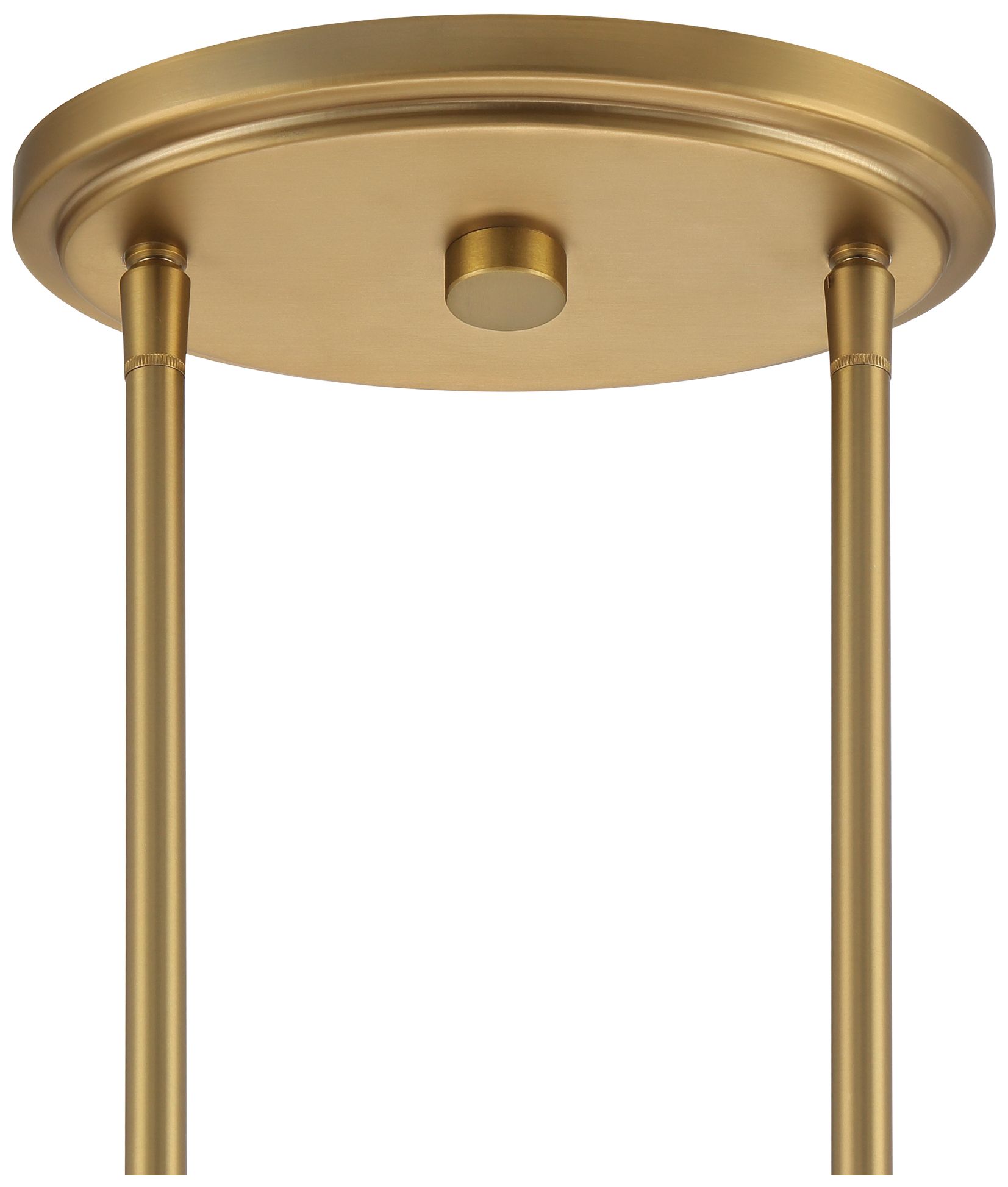 Thumbnail4 of Minka Lavery Key Largo 4-Lt 45-in Soft Brass Linear Chandelier with Shade more views