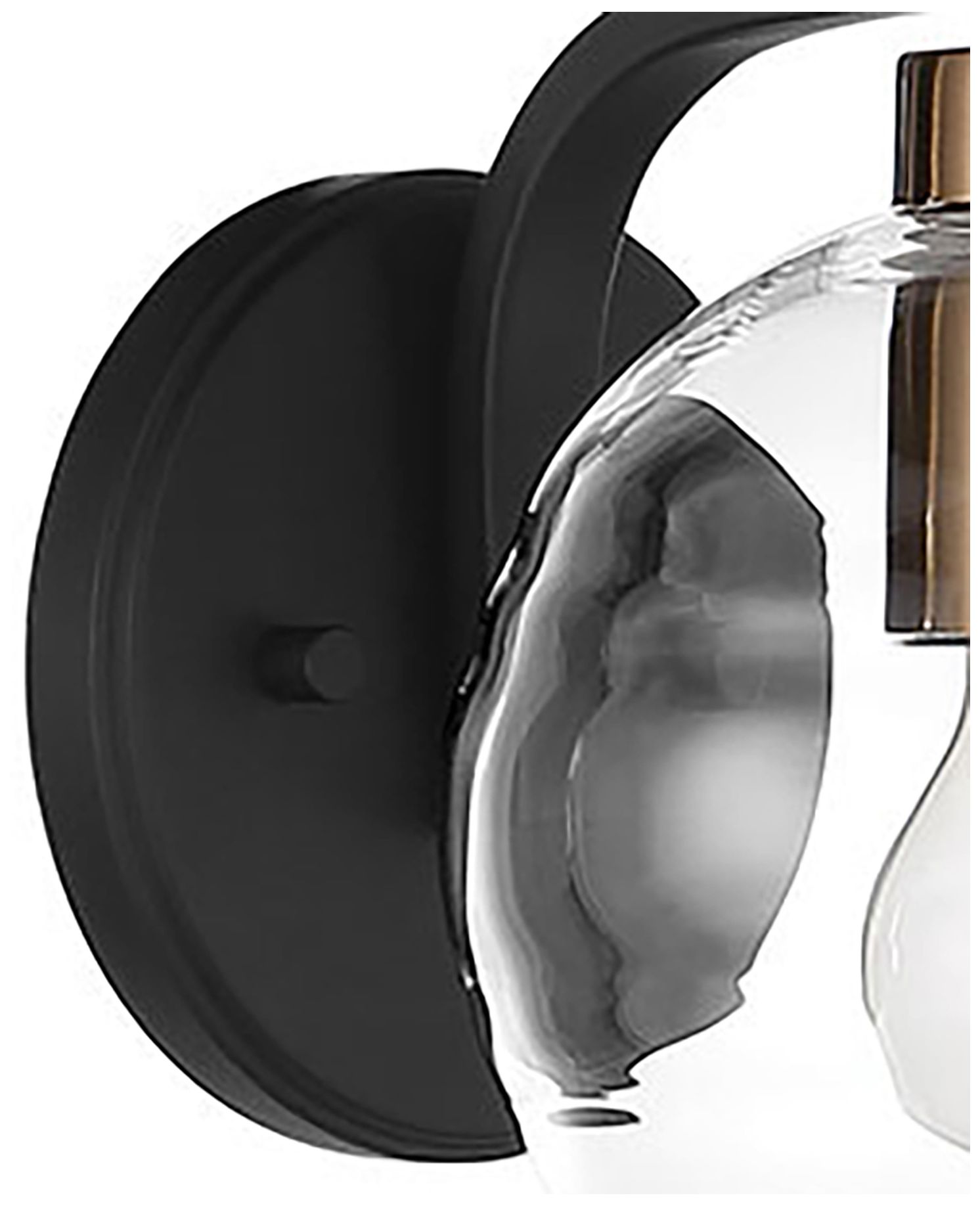 Image 3 Minka-Lavery Keyport 1-Light Sand Coal and Brass Bath more views