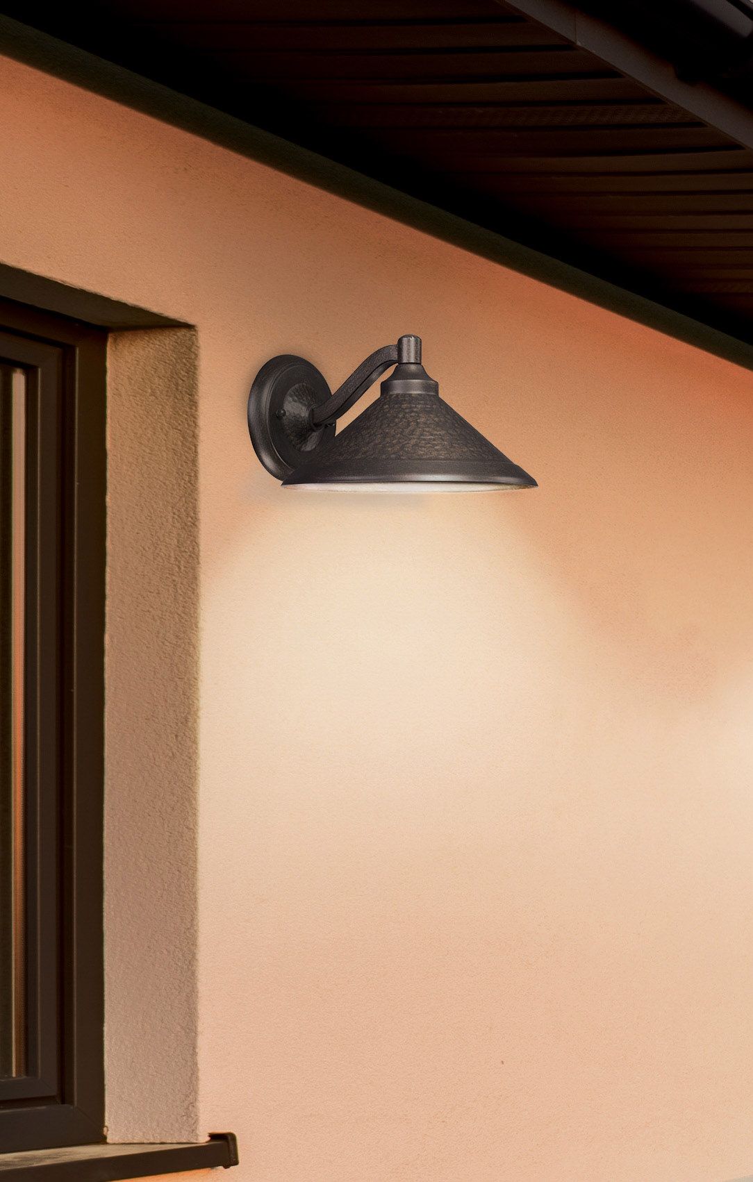 Image 7 Minka Lavery Kirkham 11" High Industrial Dark Sky Post Mount Light more views