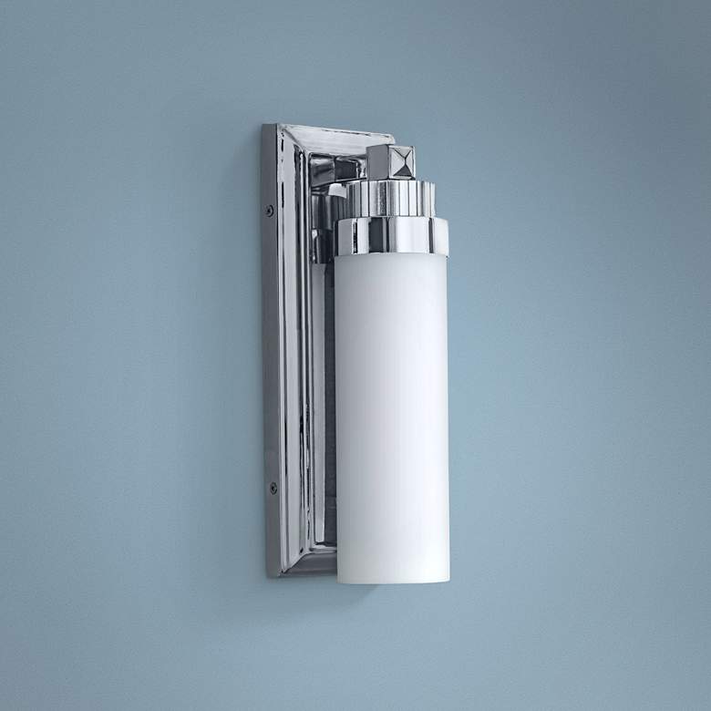 Image 1 Minka Lavery Laia 13" High Chrome LED Wall Sconce
