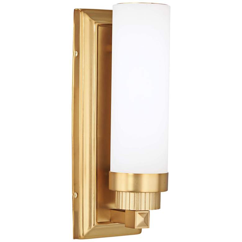 Image 2 Minka Lavery Laia 13" High Liberty Gold LED Wall Sconce more views