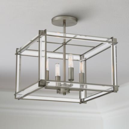 Minka Lavery LANGEN SQUARE Brushed Nickel Collection