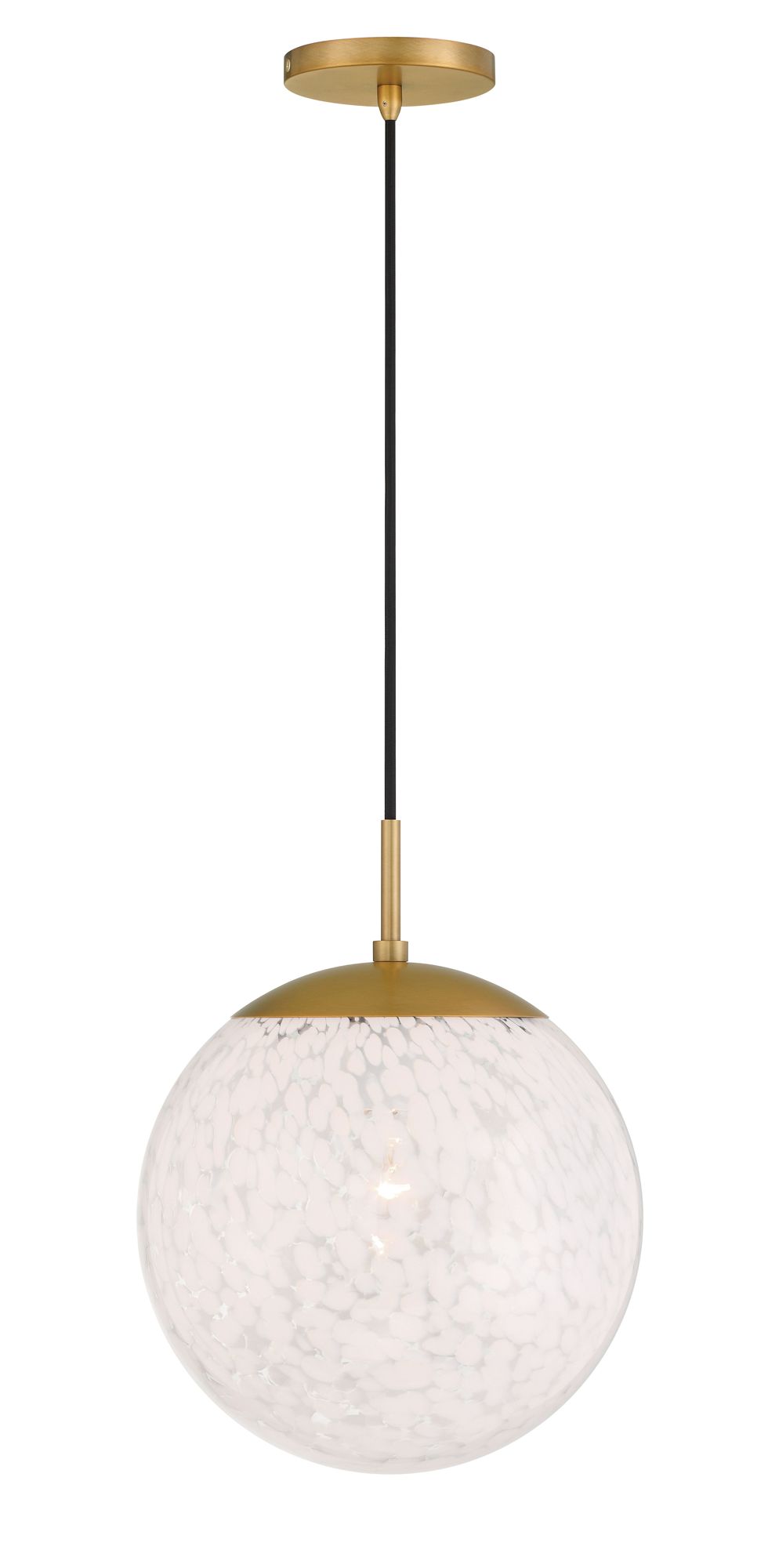 Image 3 Minka-Lavery Langford 1-Light 12-in Legacy Brass Indoor Pendant more views