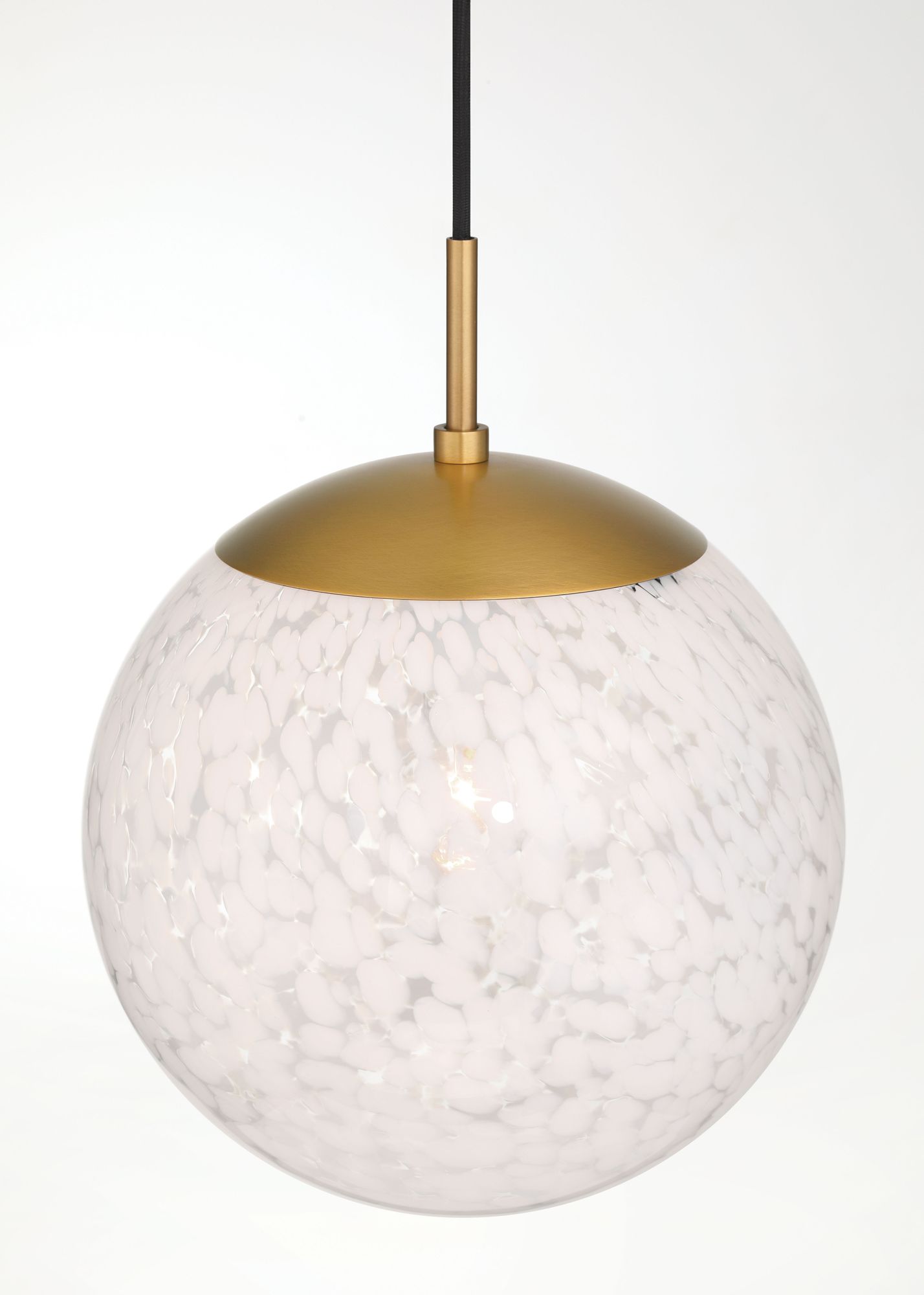 Image 6 Minka-Lavery Langford 1-Light 12-in Legacy Brass Indoor Pendant more views