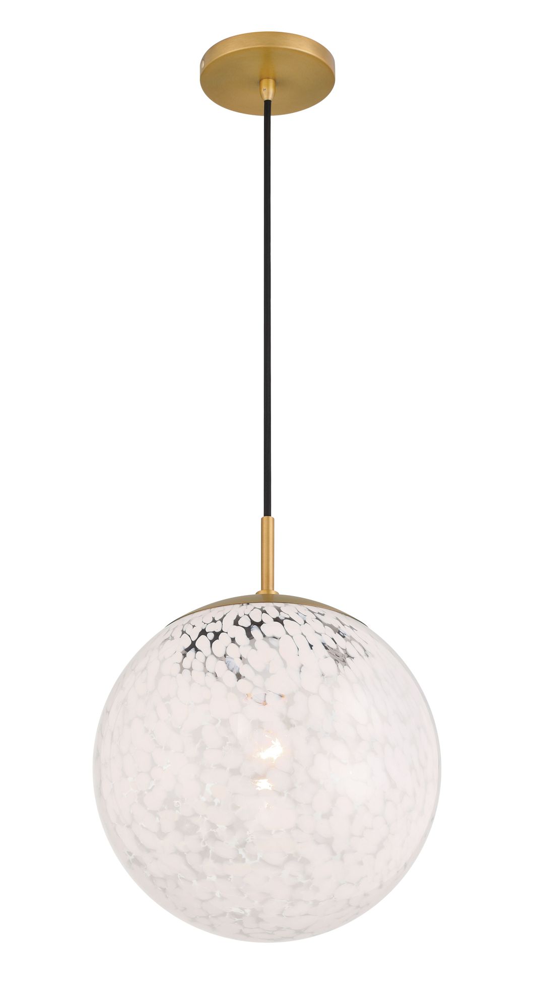 Image 7 Minka-Lavery Langford 1-Light 12-in Legacy Brass Indoor Pendant more views
