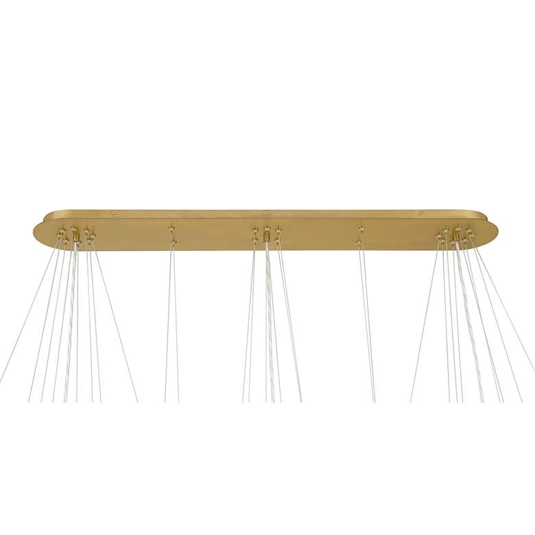 Image 6 Minka-Lavery Langford 12-Light 54.75-in Brass Indoor Island Chandelier more views