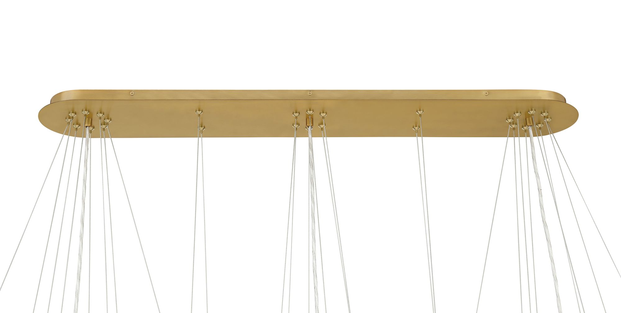 Minka-Lavery Langford 12-Light 54.75-in Brass Indoor Island Chandelier