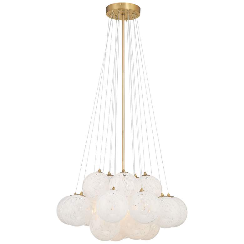 Image 2 Minka-Lavery Langford 5-Light 25-in Legacy Brass Indoor Pendant
