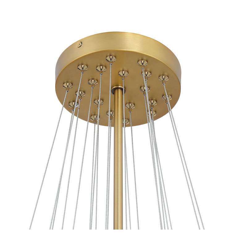 Image 5 Minka-Lavery Langford 5-Light 25-in Legacy Brass Indoor Pendant more views