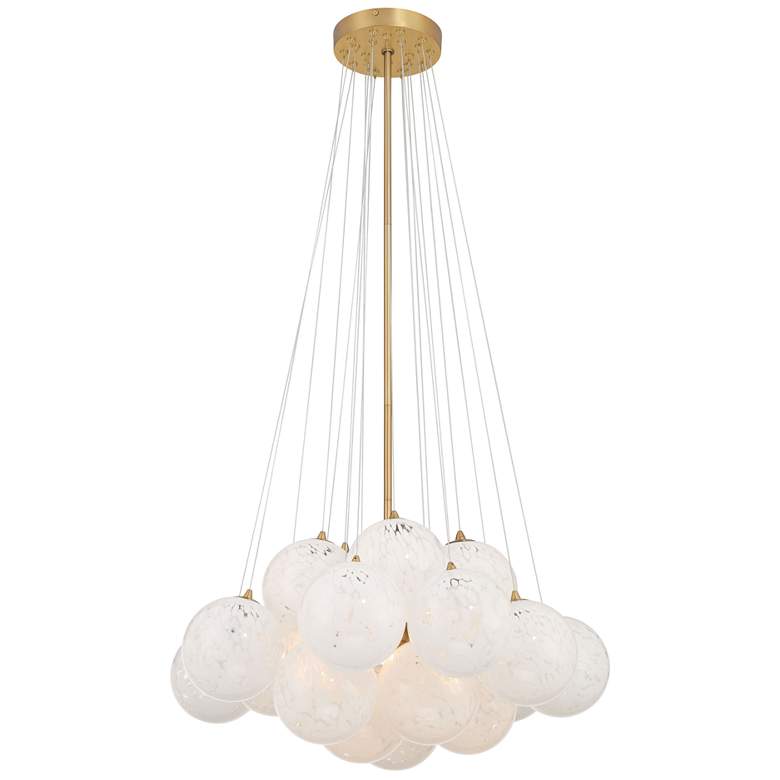 Image 6 Minka-Lavery Langford 5-Light 25-in Legacy Brass Indoor Pendant more views