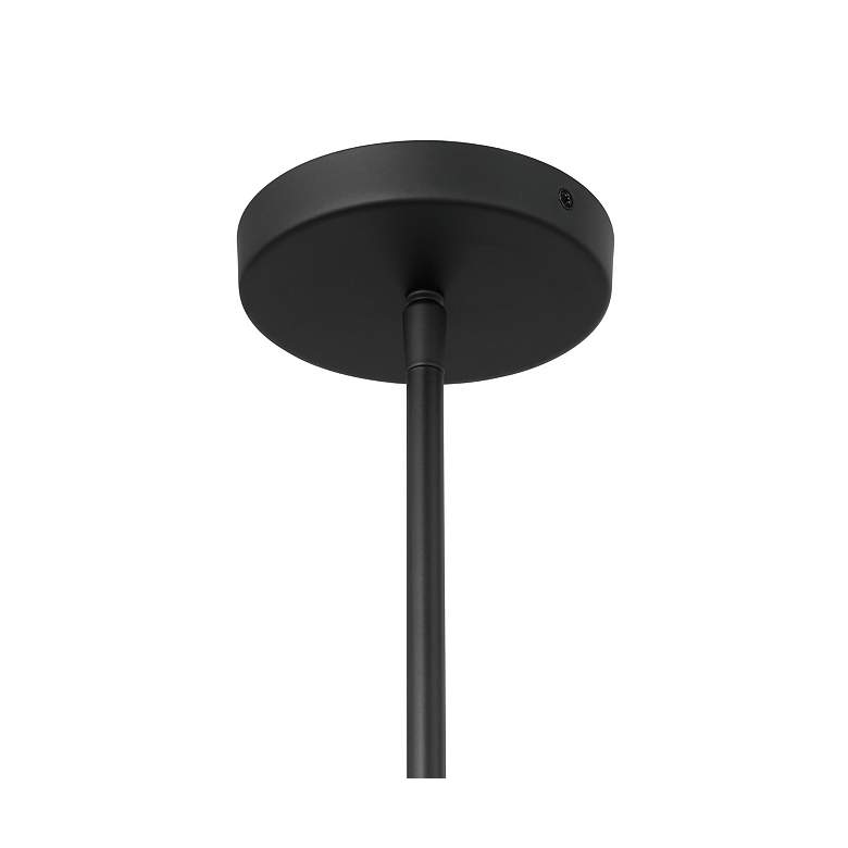 Image 7 Minka Lavery Langley 1-Light 24-in Dark Matte Black Indoor Pending Lighting more views