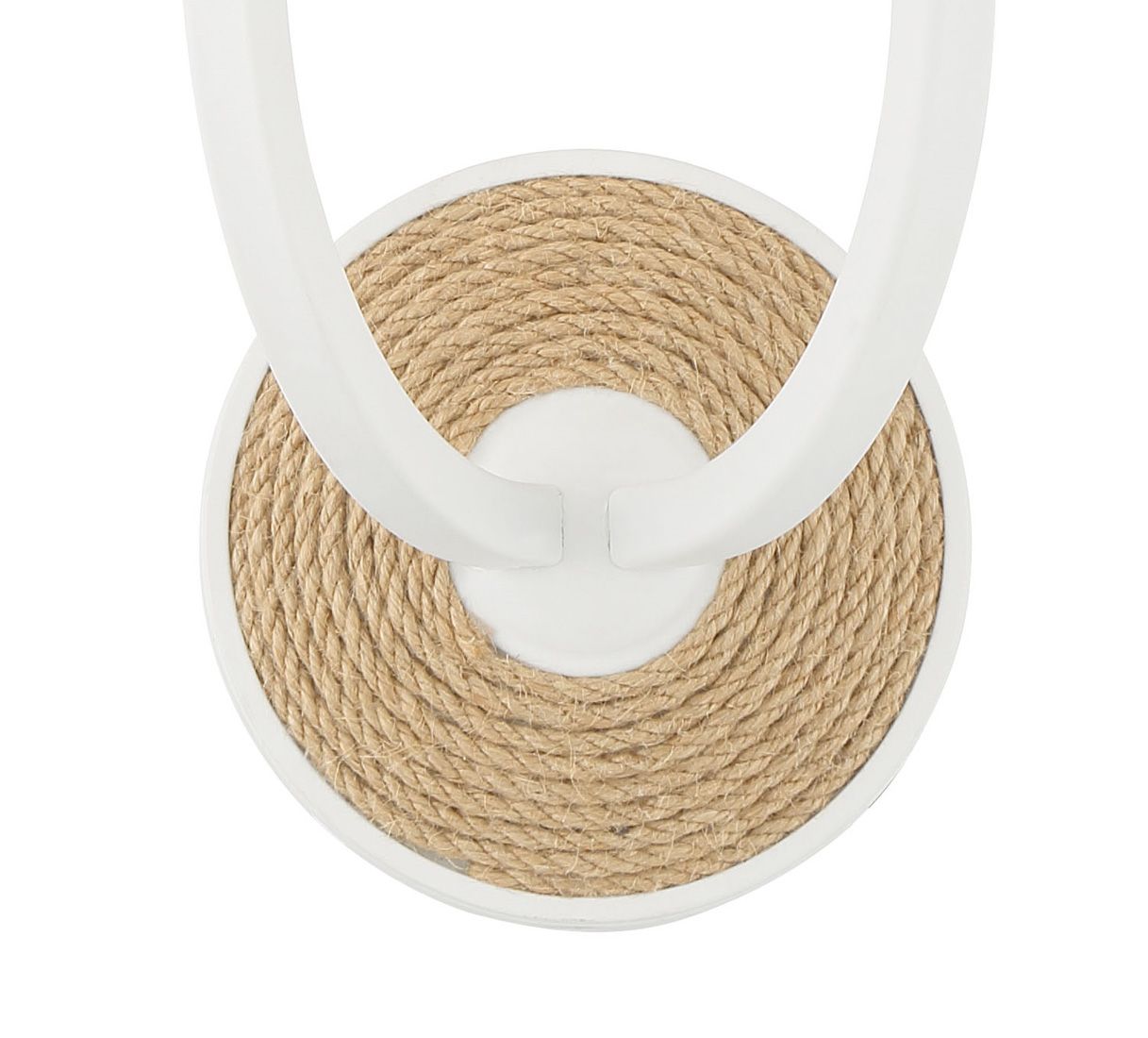 Image 7 Minka-Lavery Lanton 2-Light Sand White with Natural Rope Wall Sconce more views