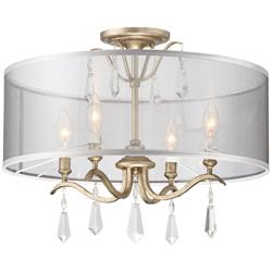 Minka Lavery Laurel Estate 20" Wide Aged Brio Gold Ceiling Light
