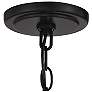 3_Minka Lavery Laurel Estate 4-Light 10-in Black Cage Pendant to Semi-Flush more views