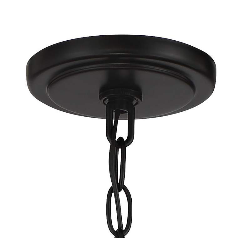 Image 3 Minka Lavery Laurel Estate 4-Light 20-in Black Pendant to Semi-Flush more views