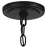 3_Minka Lavery Laurel Estate 4-Light 20-in Black Pendant to Semi-Flush more views