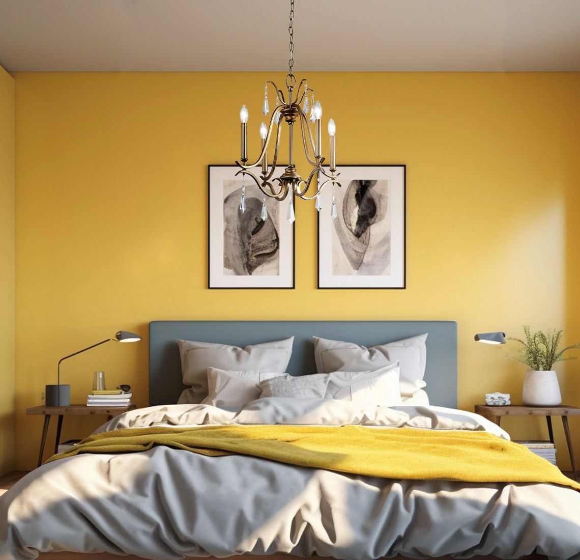 Image 3 Minka-Lavery Laurel Estate 4-Light Brio Gold Mini-Chandelier more views