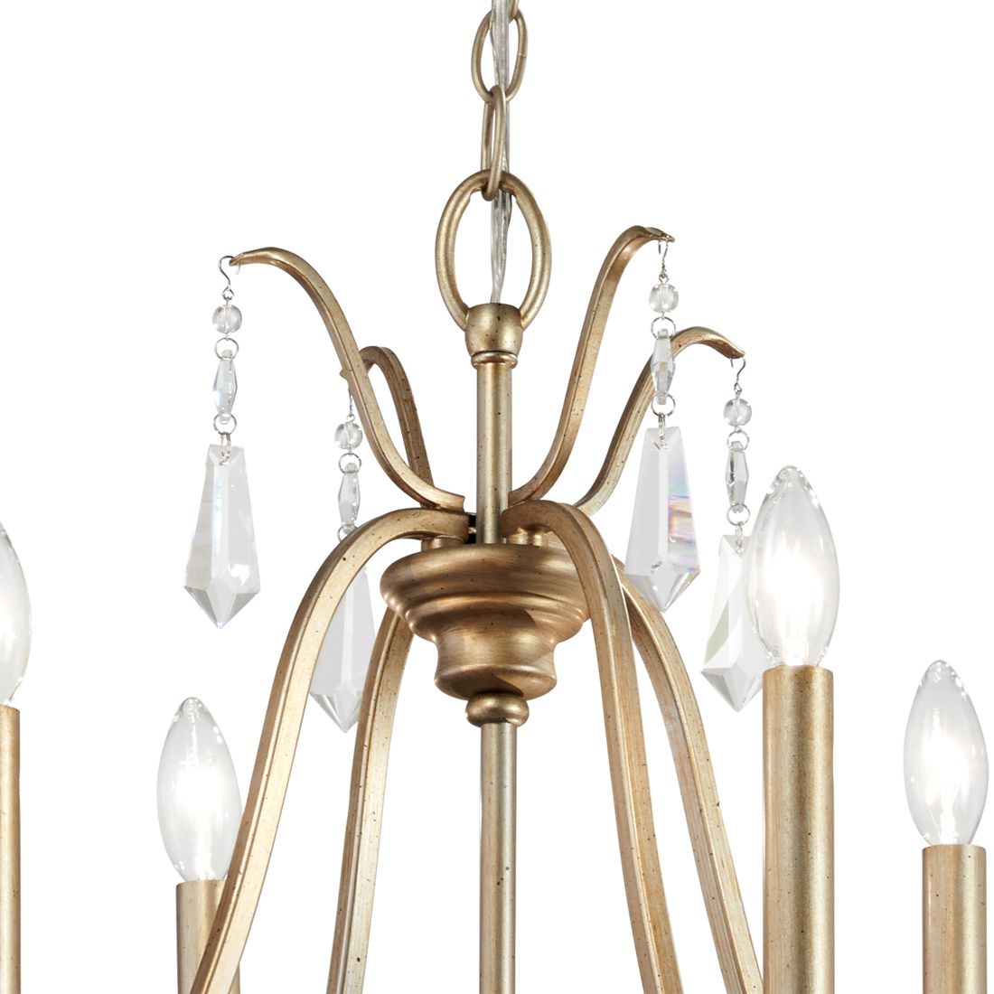 Image 4 Minka-Lavery Laurel Estate 4-Light Brio Gold Mini-Chandelier more views