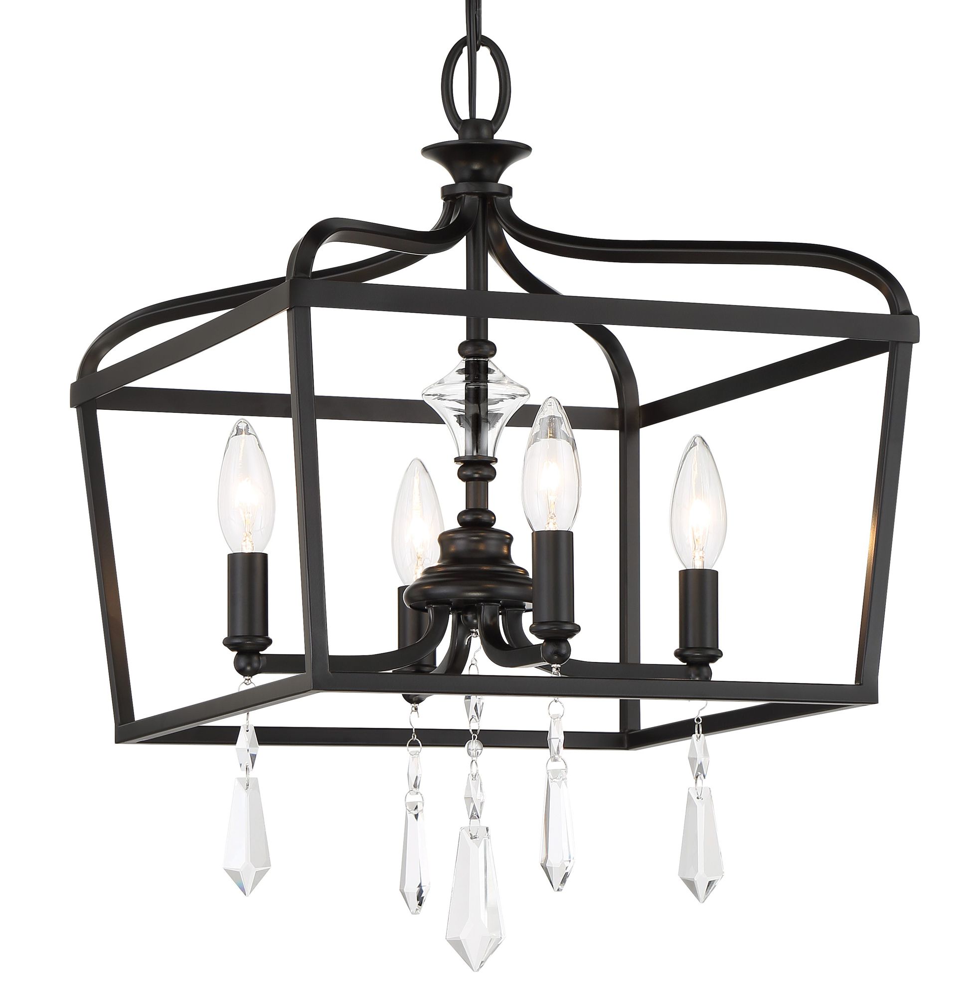 Image 2 Minka-Lavery Laurel Estate 4-Light Coal Semi-Flush more views