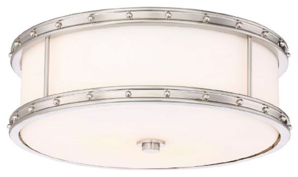 Minka-Lavery LED 1-Light Brush Nickel Flush Mount