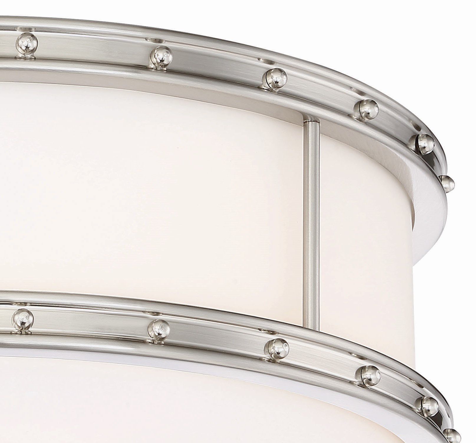 Image 3 Minka-Lavery LED 1-Light Brush Nickel Flush Mount more views