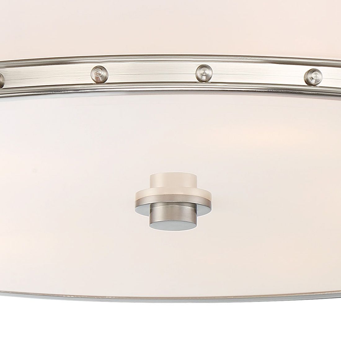Image 3 Minka-Lavery LED 1-Light Brushed Nickel Flush Mount more views
